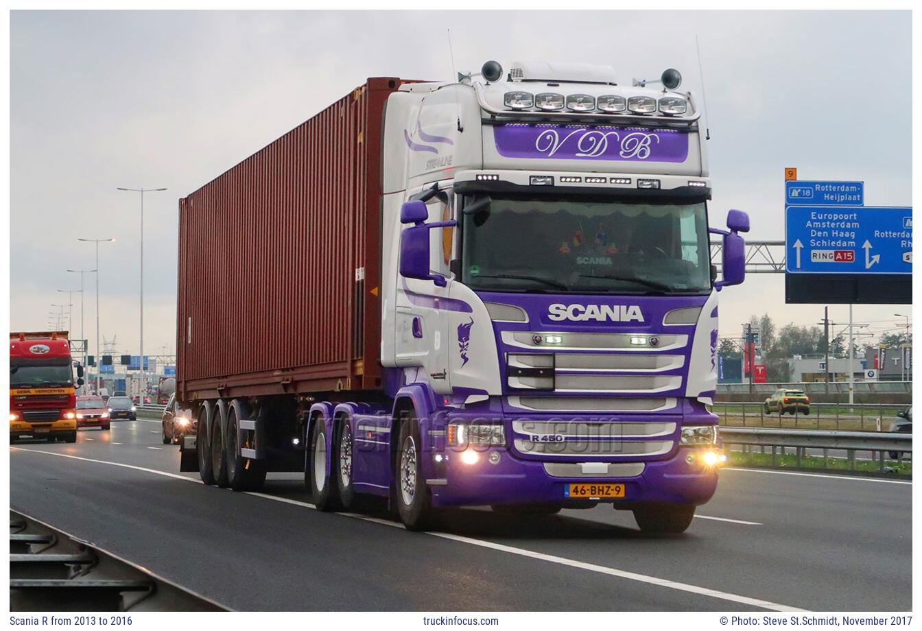 Scania R from 2013 to 2016 Photo November 2017