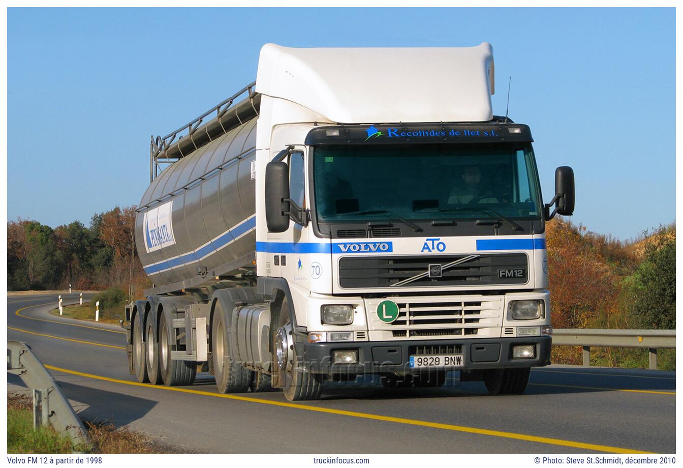 Volvo FM 12 à partir de 1998 Photo décembre 2010