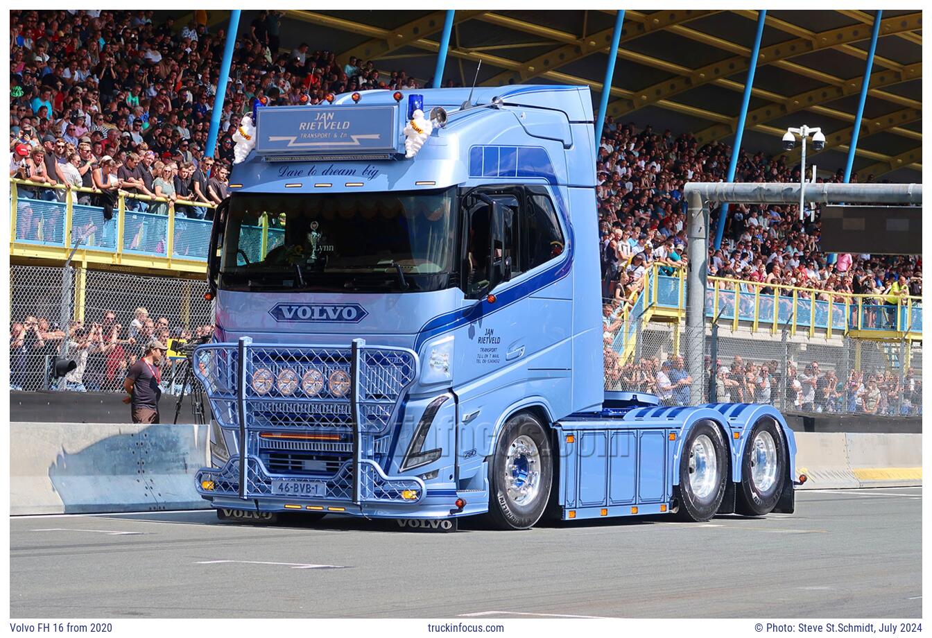 Volvo FH 16 from 2020 Photo July 2024