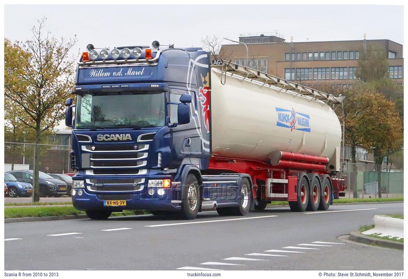 Scania R from 2010 to 2013 Photo November 2017