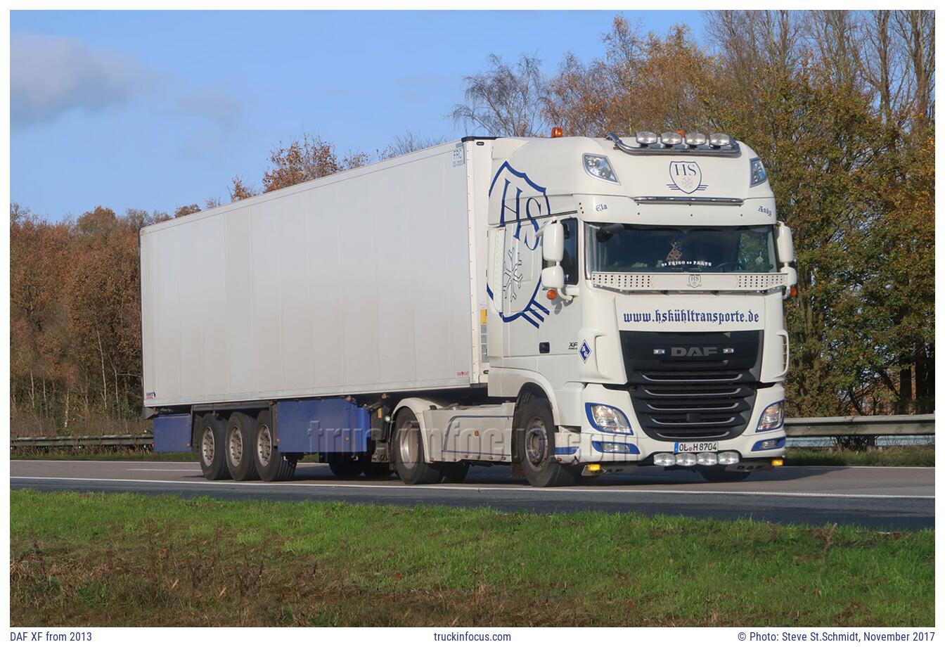 DAF XF from 2013 Photo November 2017