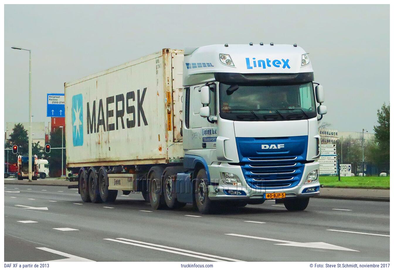 DAF XF a partir de 2013 Foto noviembre 2017