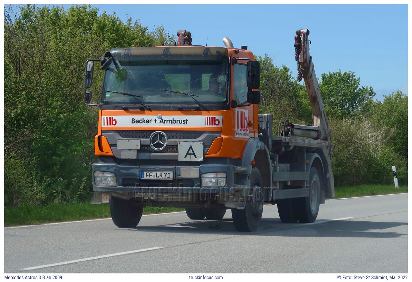Mercedes Actros 3 B ab 2009 Foto Mai 2022