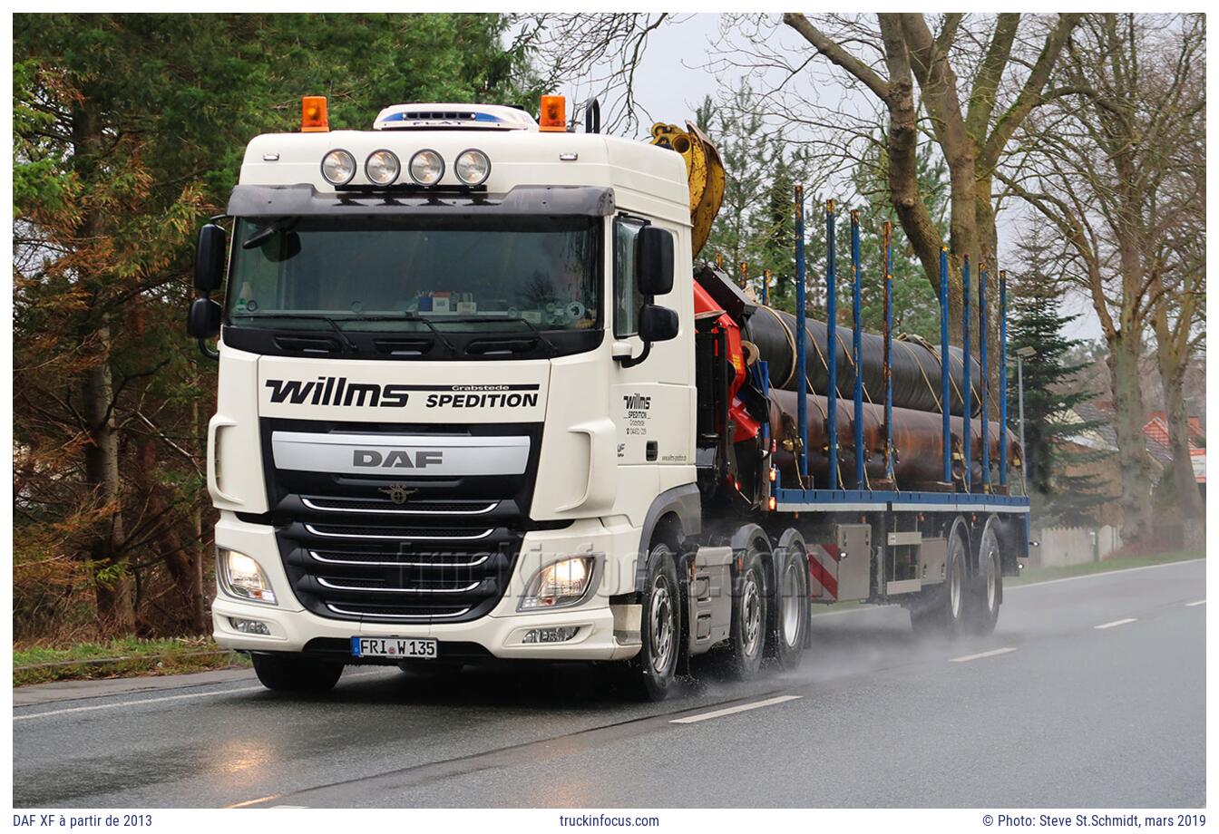 DAF XF à partir de 2013 Photo mars 2019