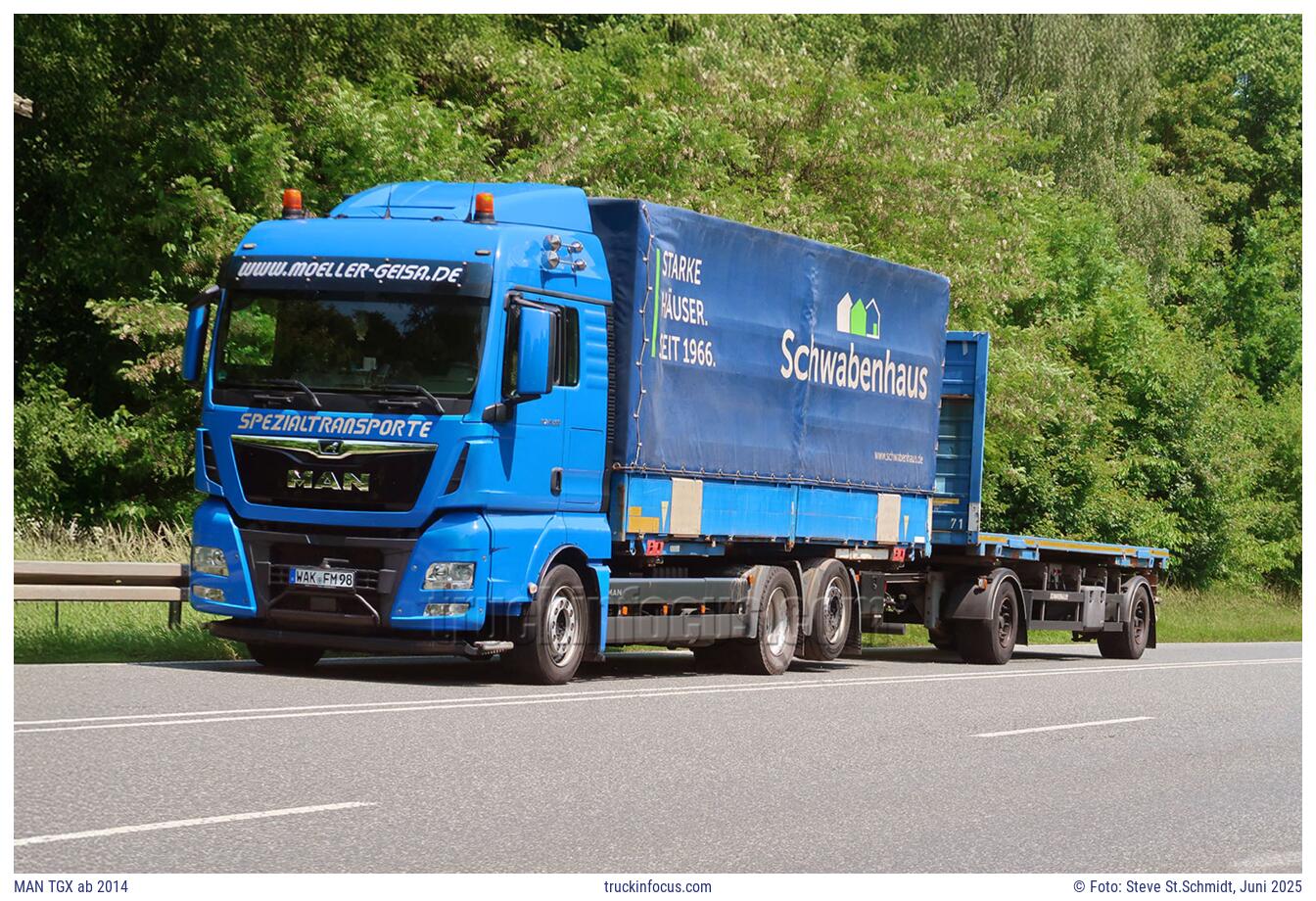 MAN TGX ab 2014 Foto Juni 2025