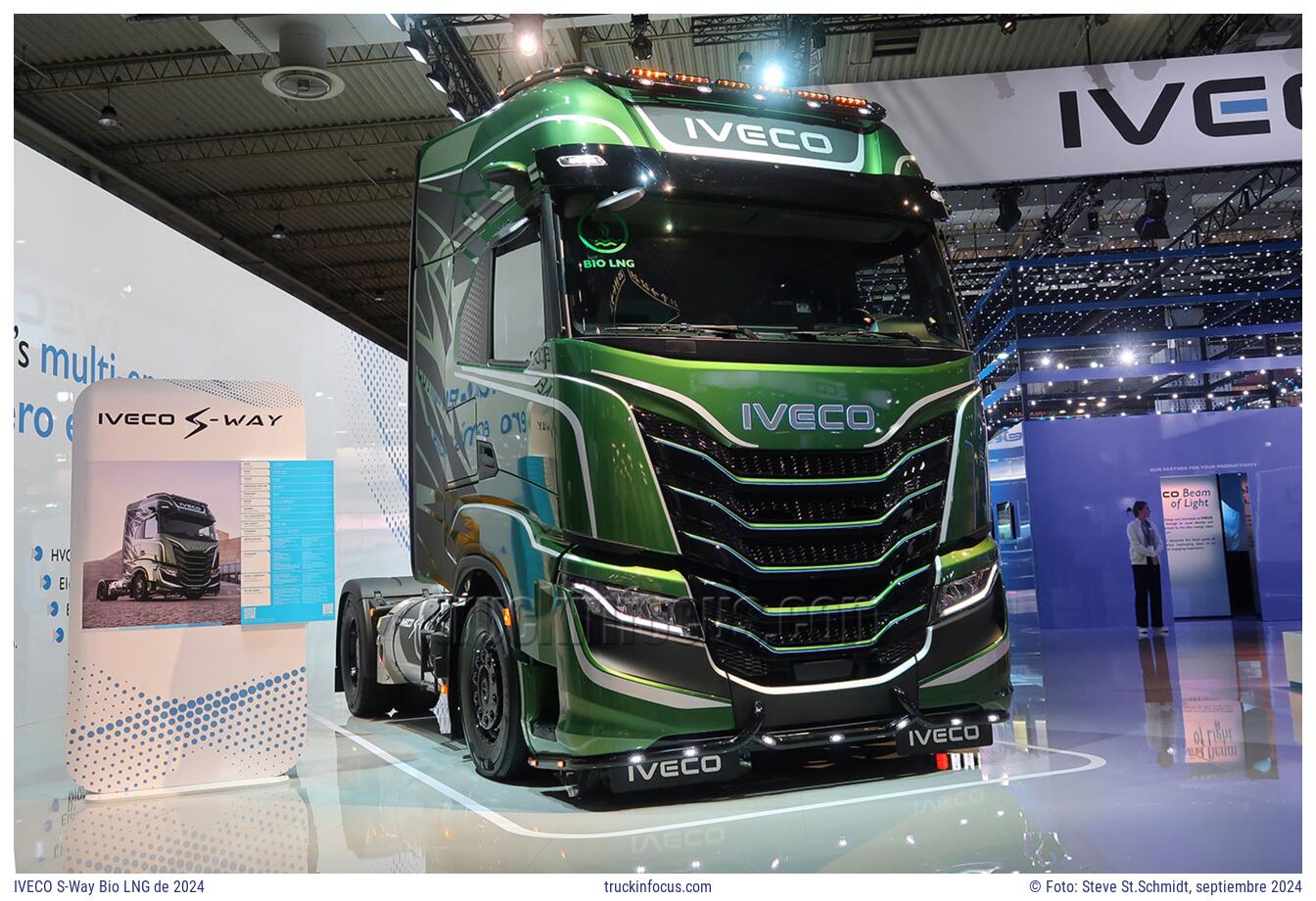 IVECO S-Way Bio LNG de 2024 Foto septiembre 2024