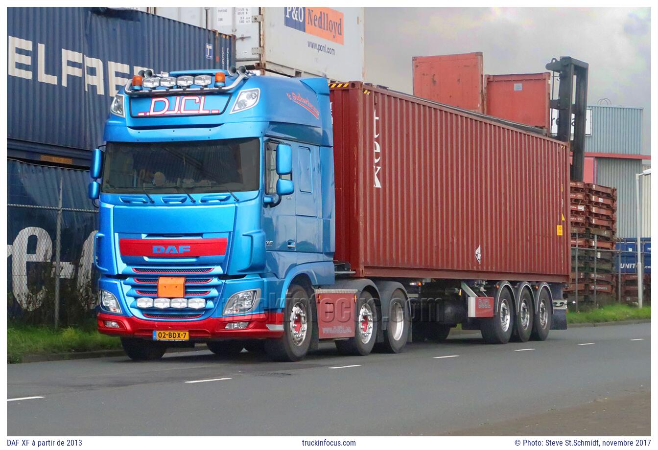 DAF XF à partir de 2013 Photo novembre 2017