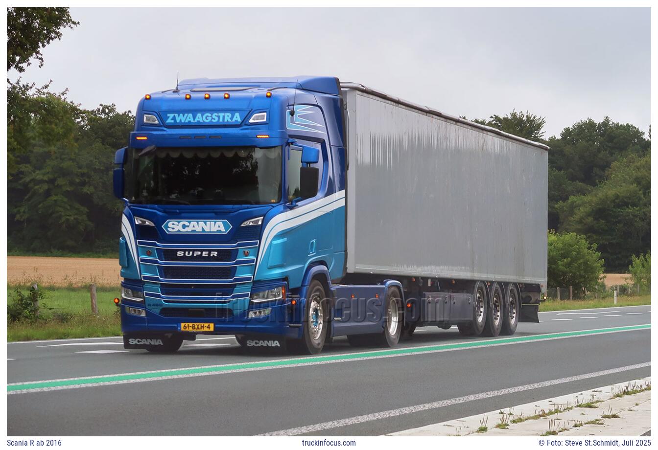 Scania R ab 2016 Foto Juli 2025