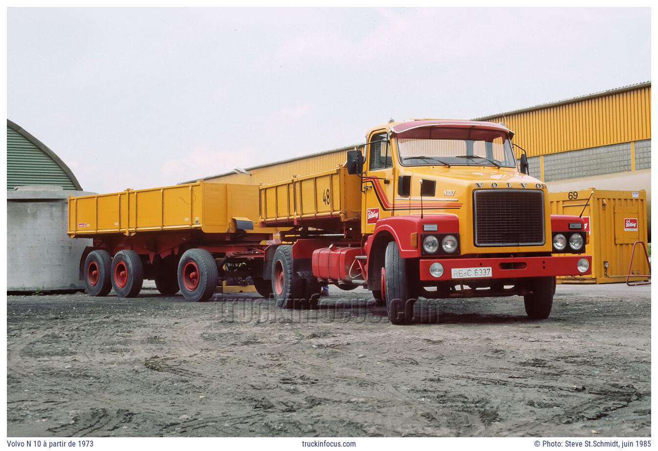 Volvo N 10 à partir de 1973 Photo juin 1985