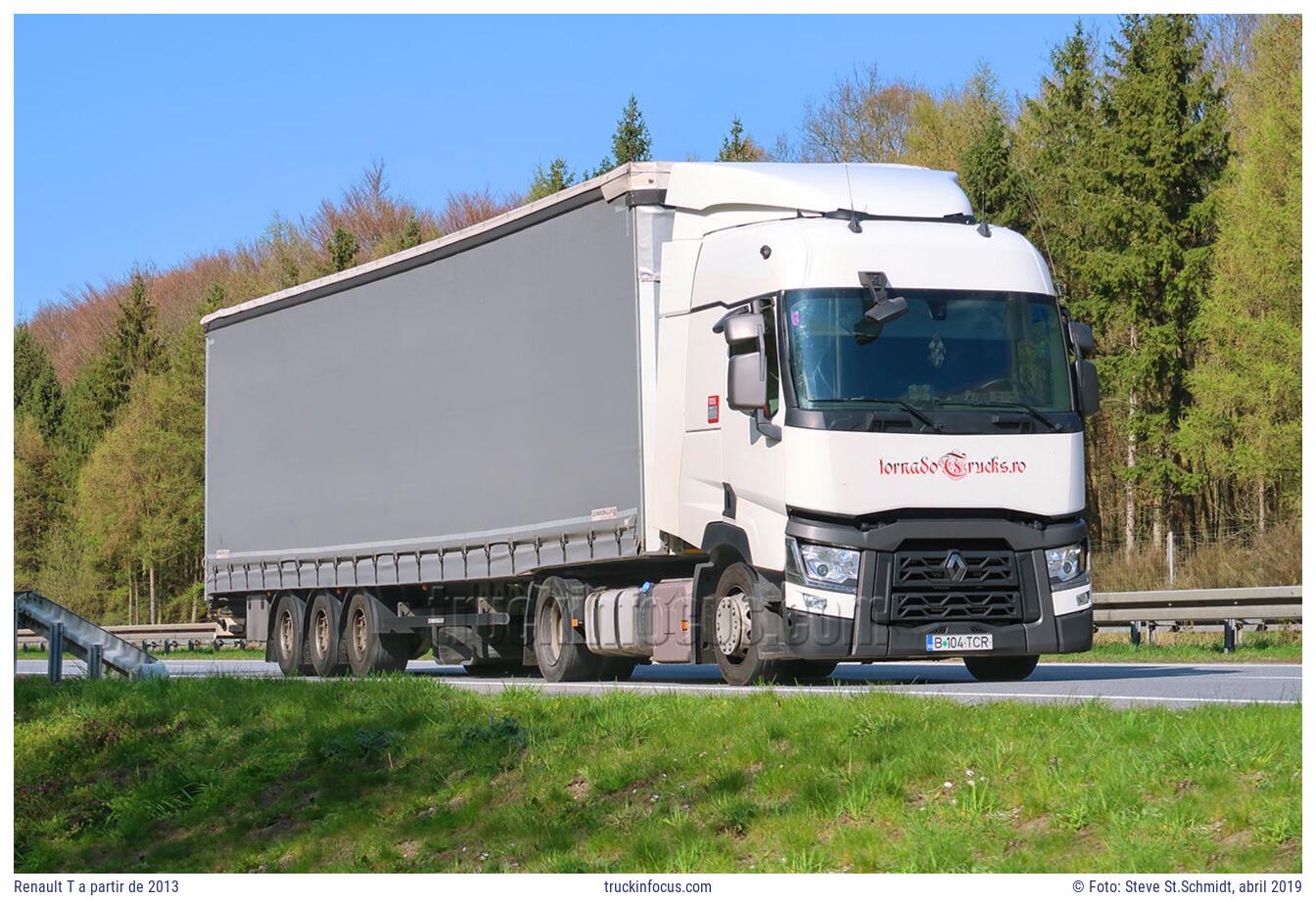 Renault T a partir de 2013 Foto abril 2019