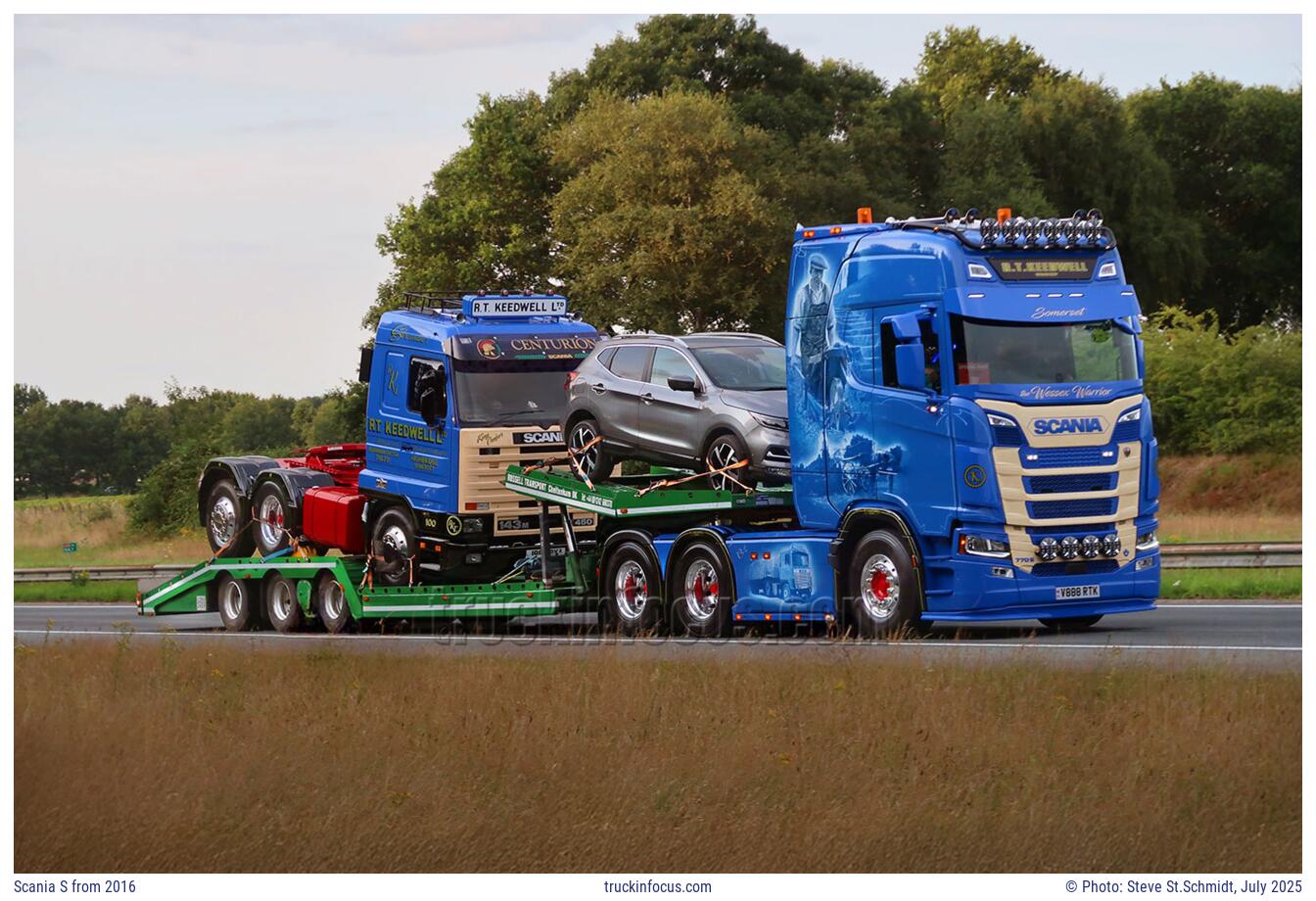 Scania S from 2016 Photo July 2025