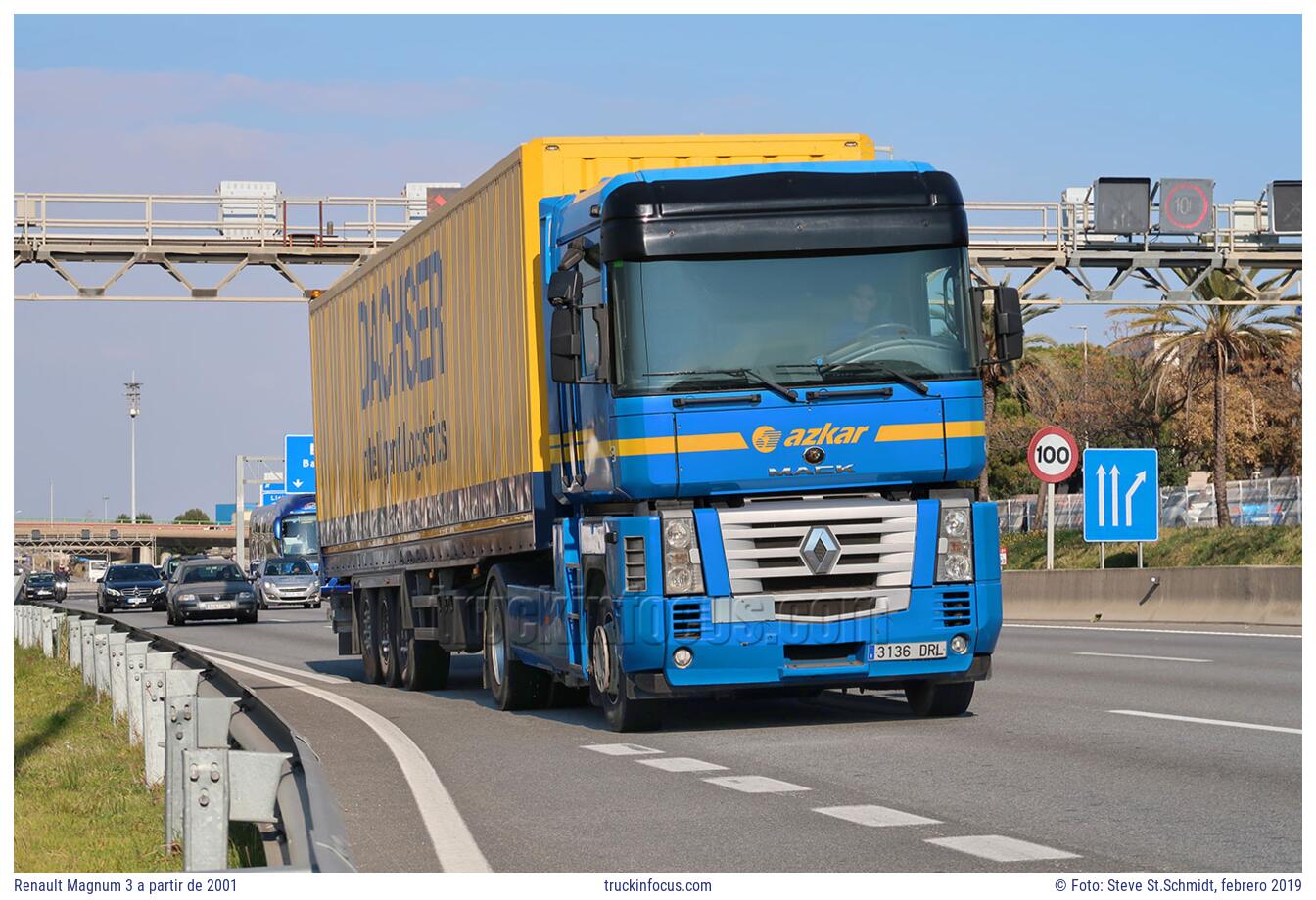 Renault Magnum 3 a partir de 2001 Foto febrero 2019