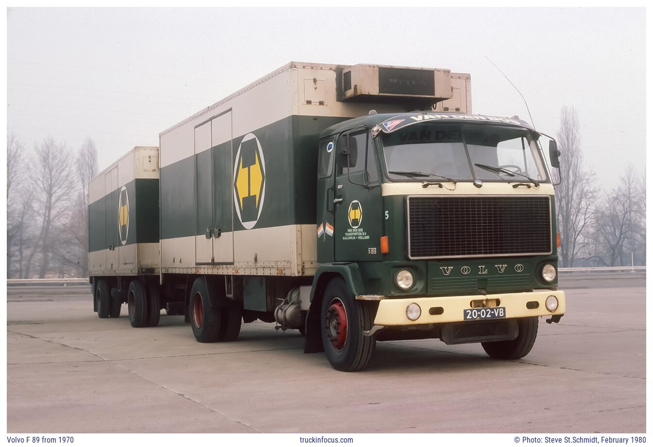 Volvo F 89 from 1970 Photo February 1980