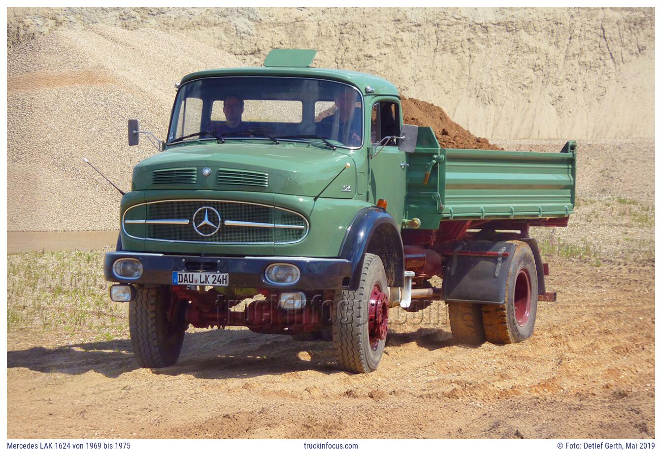 Mercedes LAK 1624 von 1969 bis 1975 Foto Mai 2019