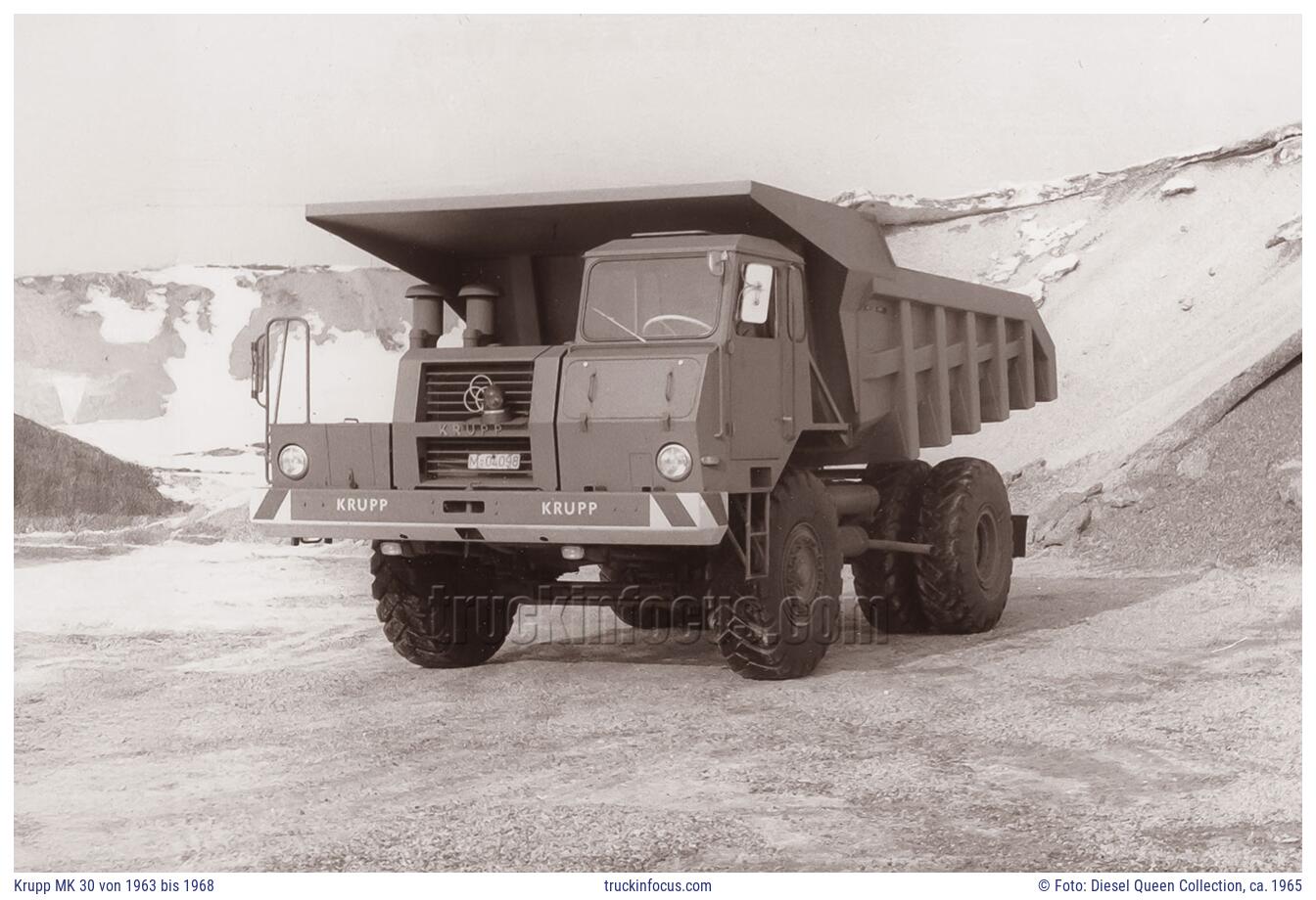 Krupp MK 30 von 1963 bis 1968 Foto ca. 1965