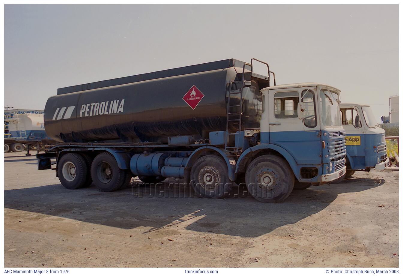 AEC Mammoth Major 8 from 1976 :: truckinfocus.com