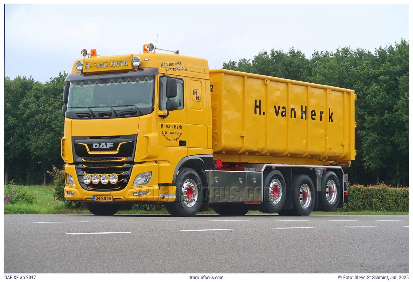 DAF XF ab 2017 Foto Juli 2025