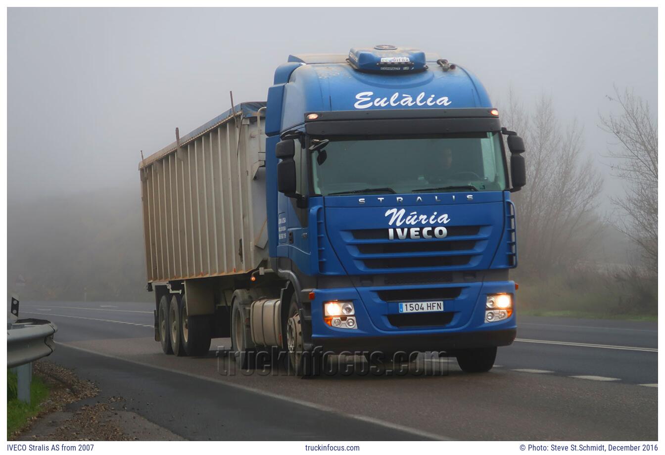 IVECO Stralis AS from 2007 Photo December 2016