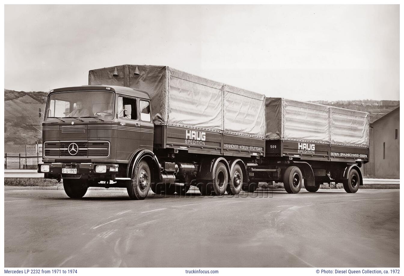 Mercedes LP 2232 from 1971 to 1974 Photo ca. 1972