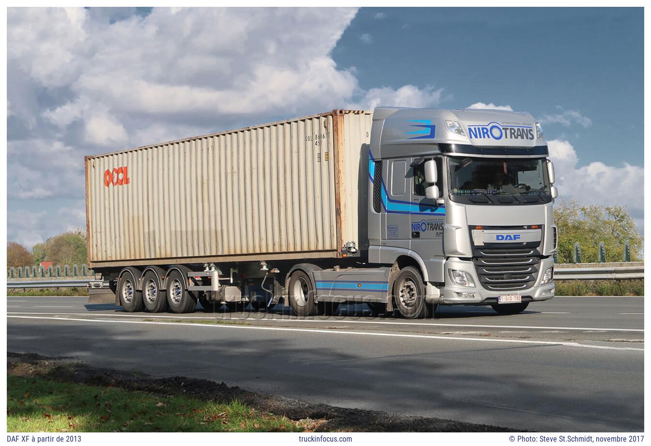 DAF XF à partir de 2013 Photo novembre 2017