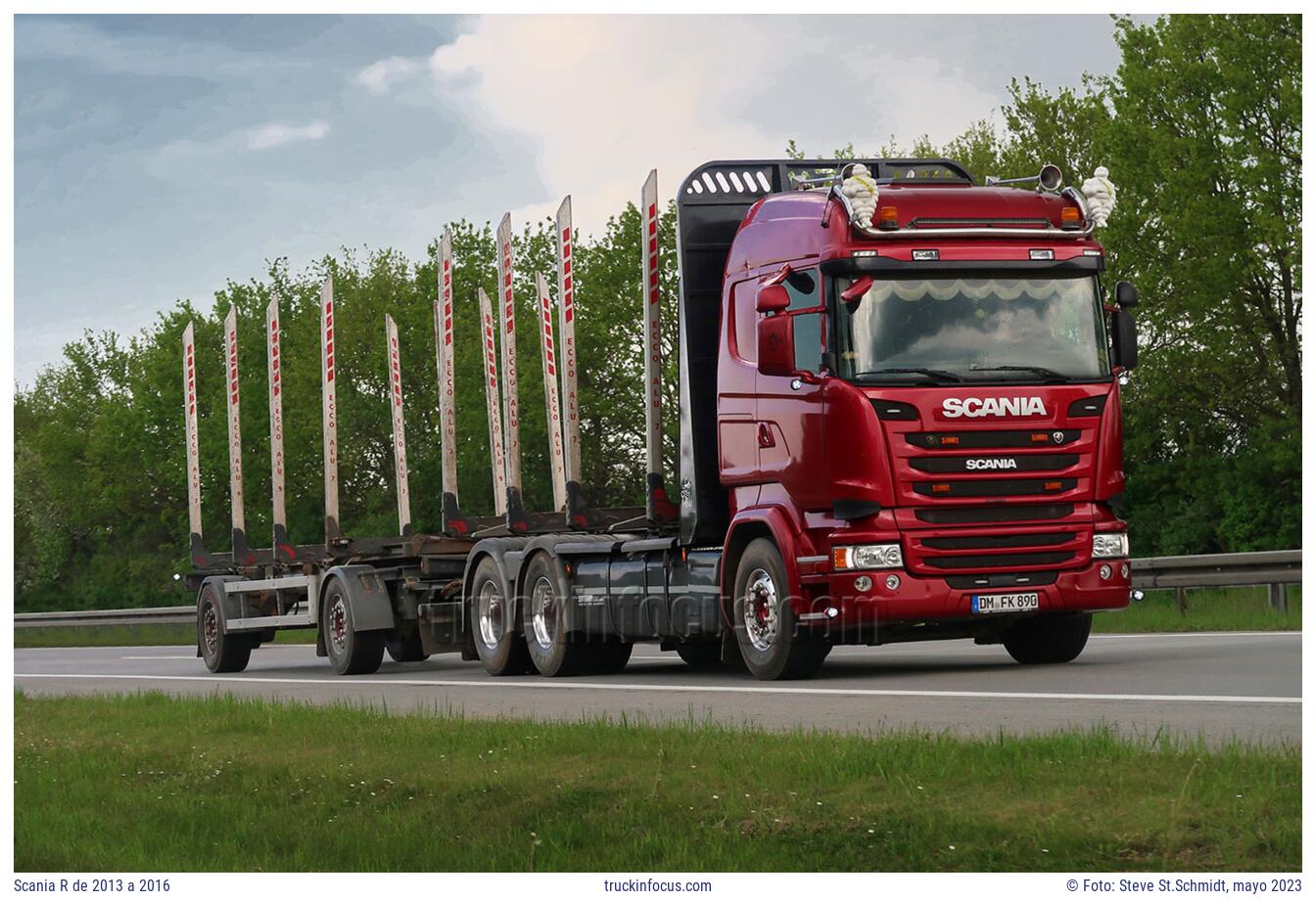 Scania R de 2013 a 2016 Foto mayo 2023