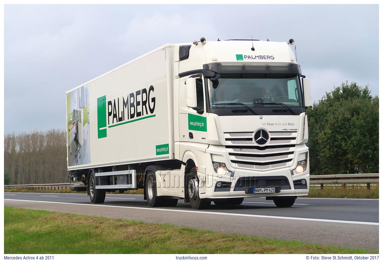 Mercedes Actros 4 ab 2011 Foto Oktober 2017