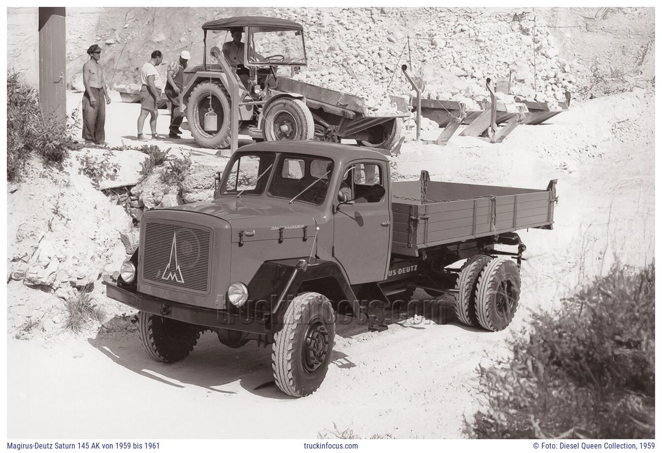 Magirus-Deutz Saturn 145 AK von 1959 bis 1961 Foto 1959
