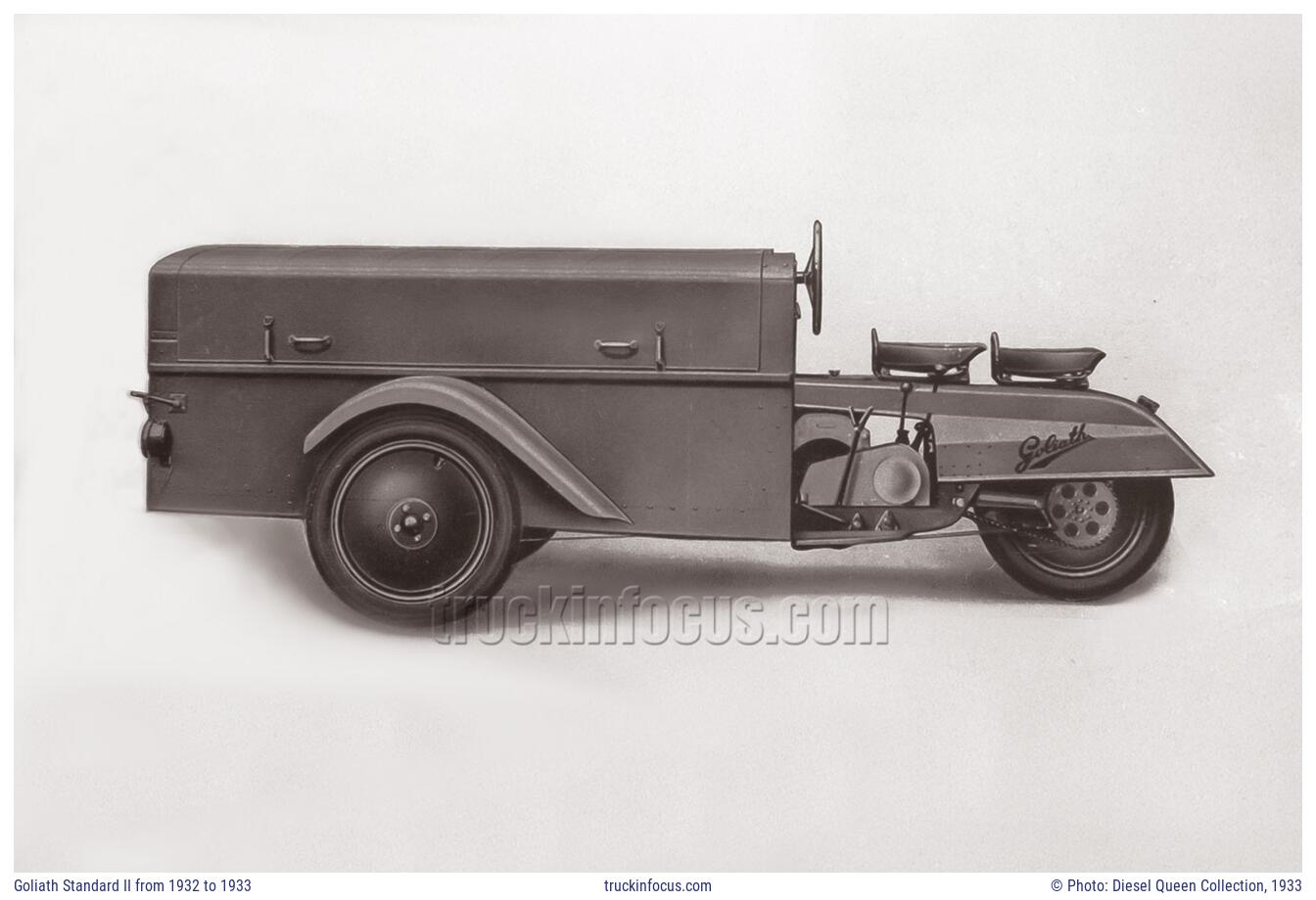 Goliath Standard II from 1932 to 1933 Photo 1933