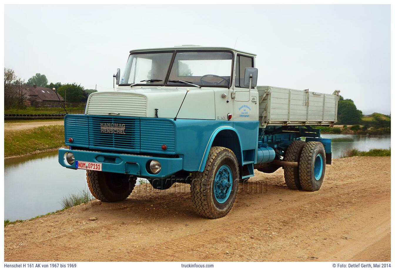 Henschel H 161 AK von 1967 bis 1969 Foto Mai 2014