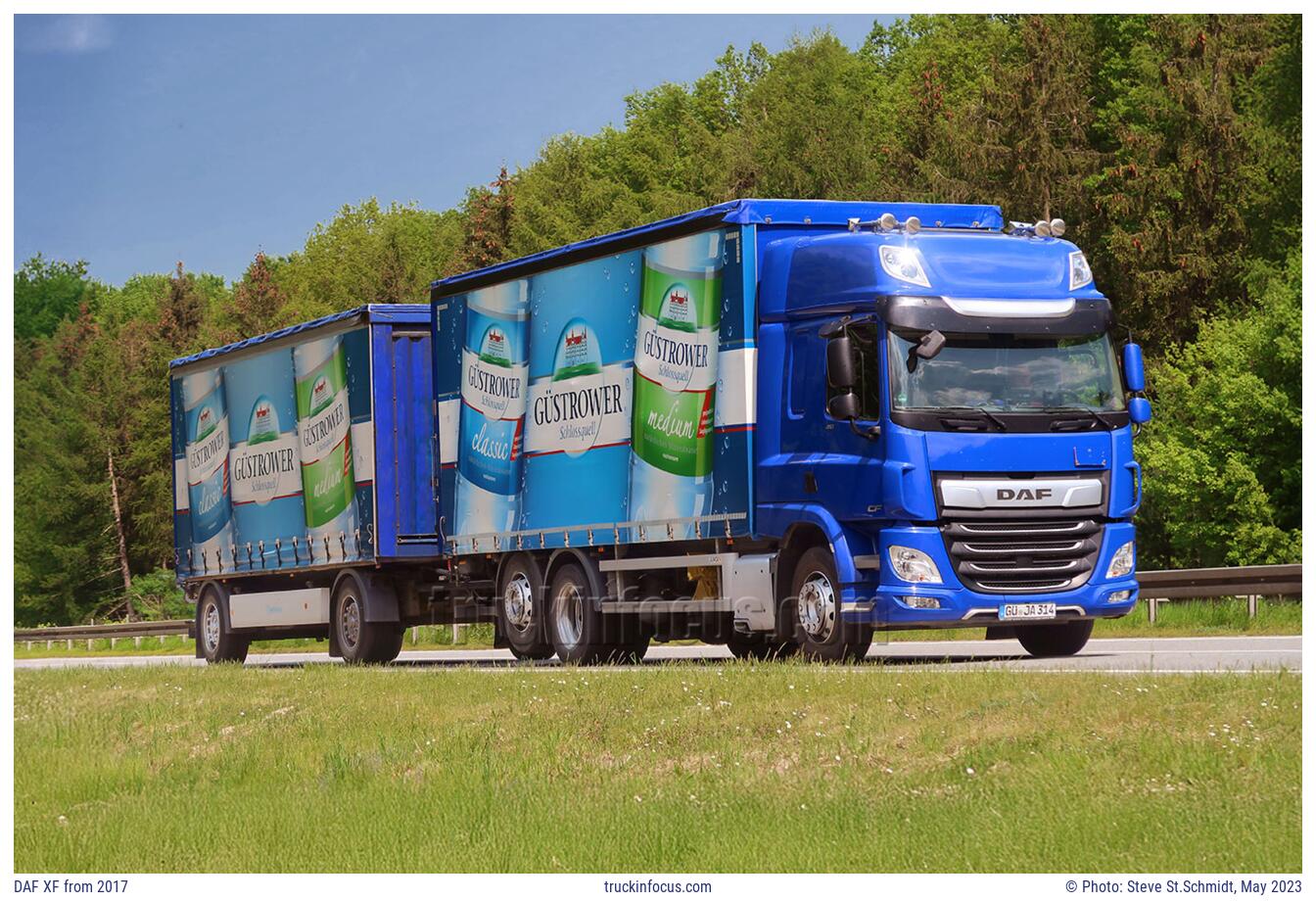 DAF XF from 2017 Photo May 2023