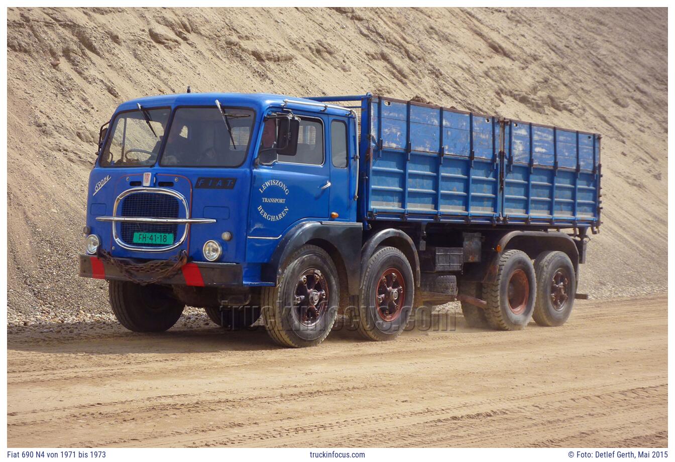 Fiat 690 N4 von 1971 bis 1973 Foto Mai 2015