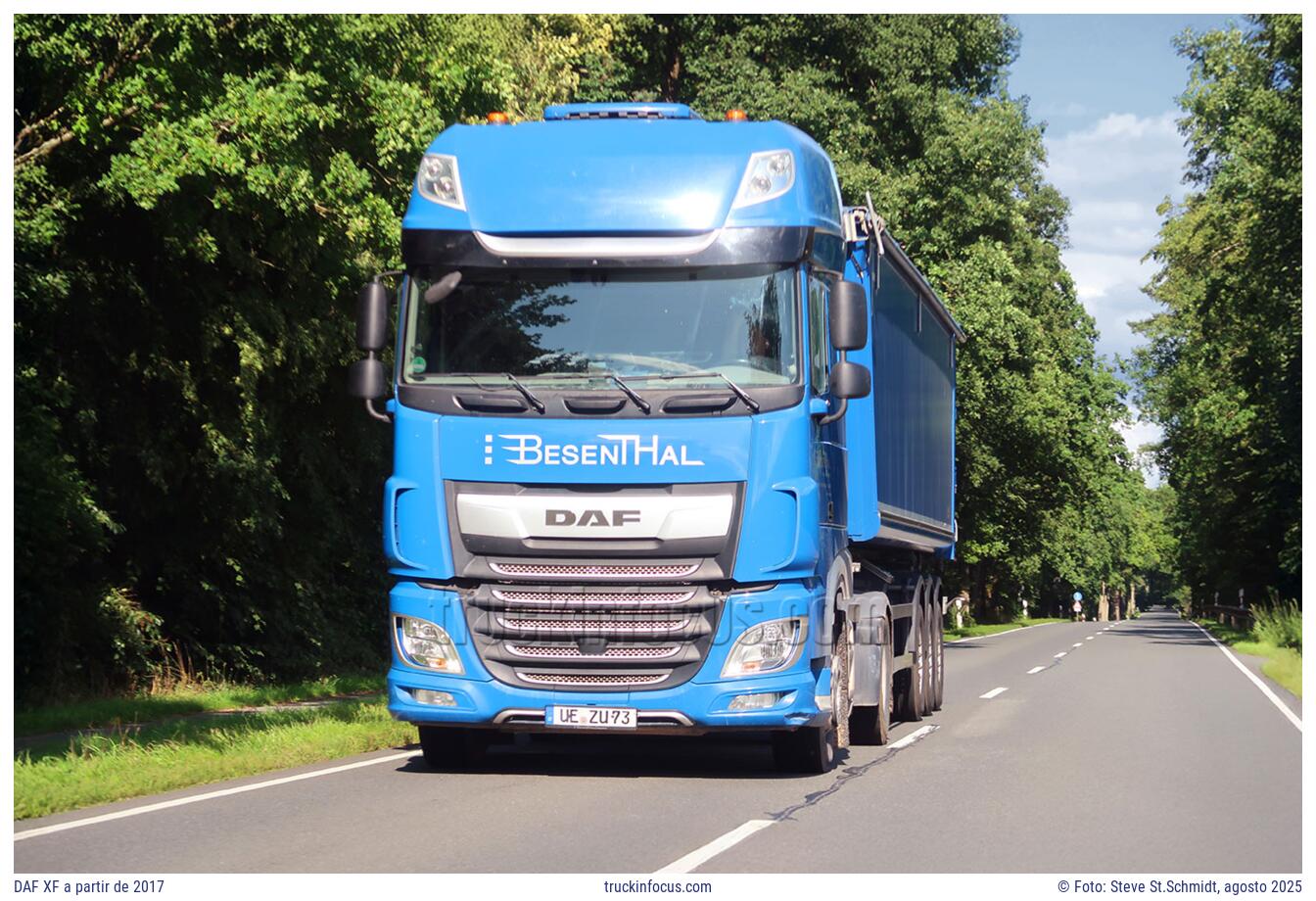 DAF XF a partir de 2017 Foto agosto 2025