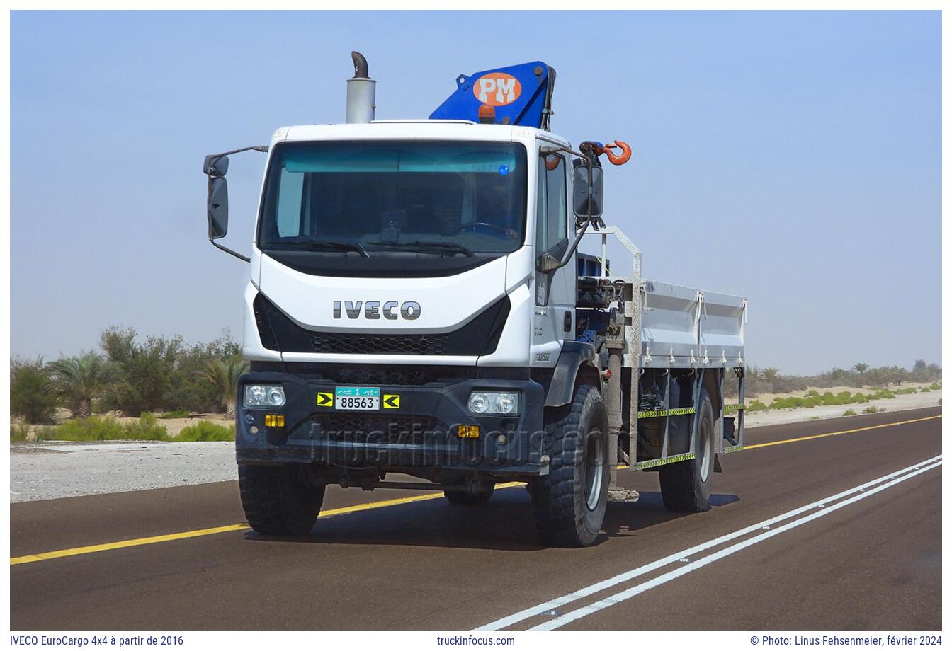 IVECO EuroCargo 4x4 à partir de 2016 Photo février 2024