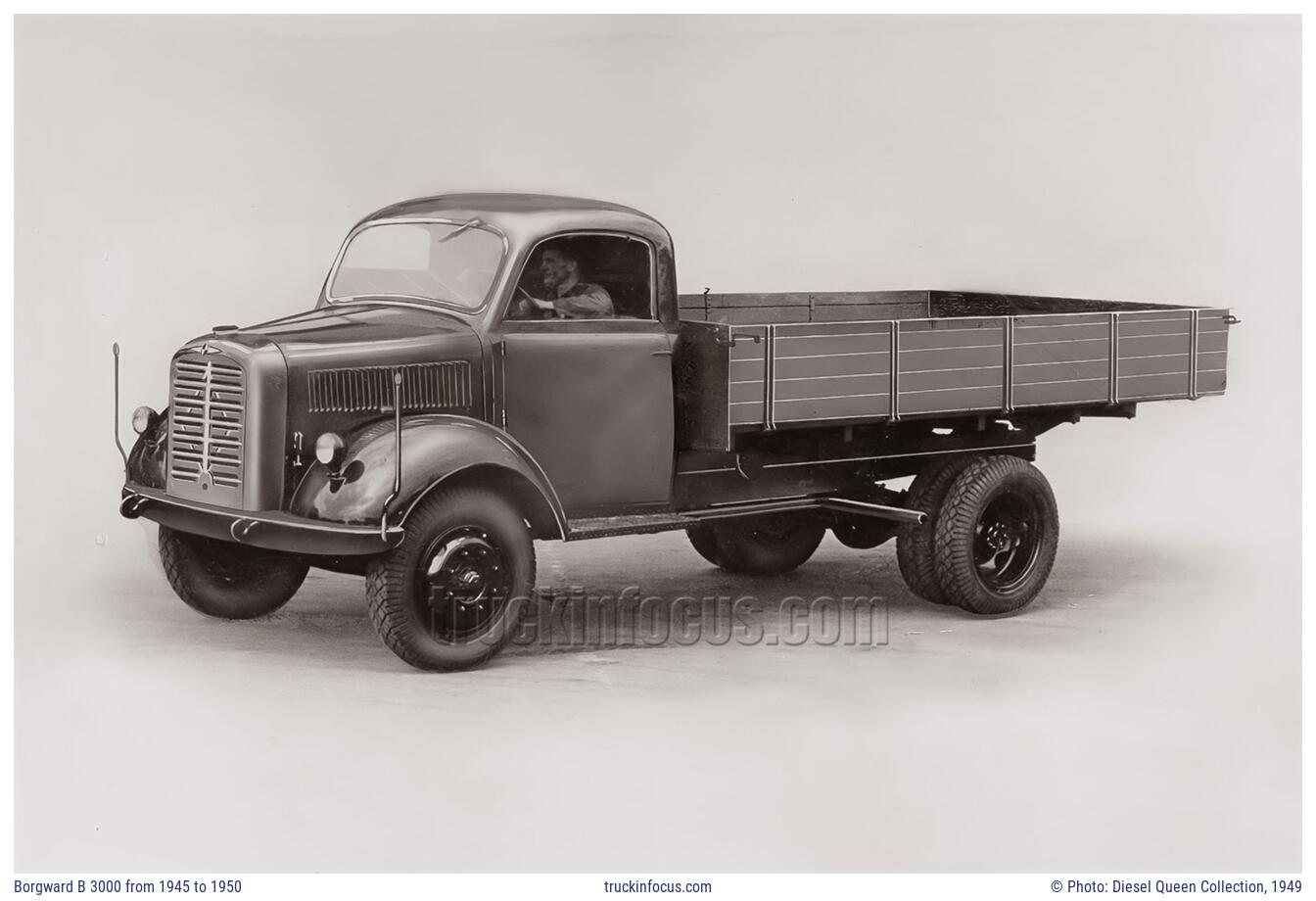 Borgward B 3000 from 1945 to 1950 Photo 1949