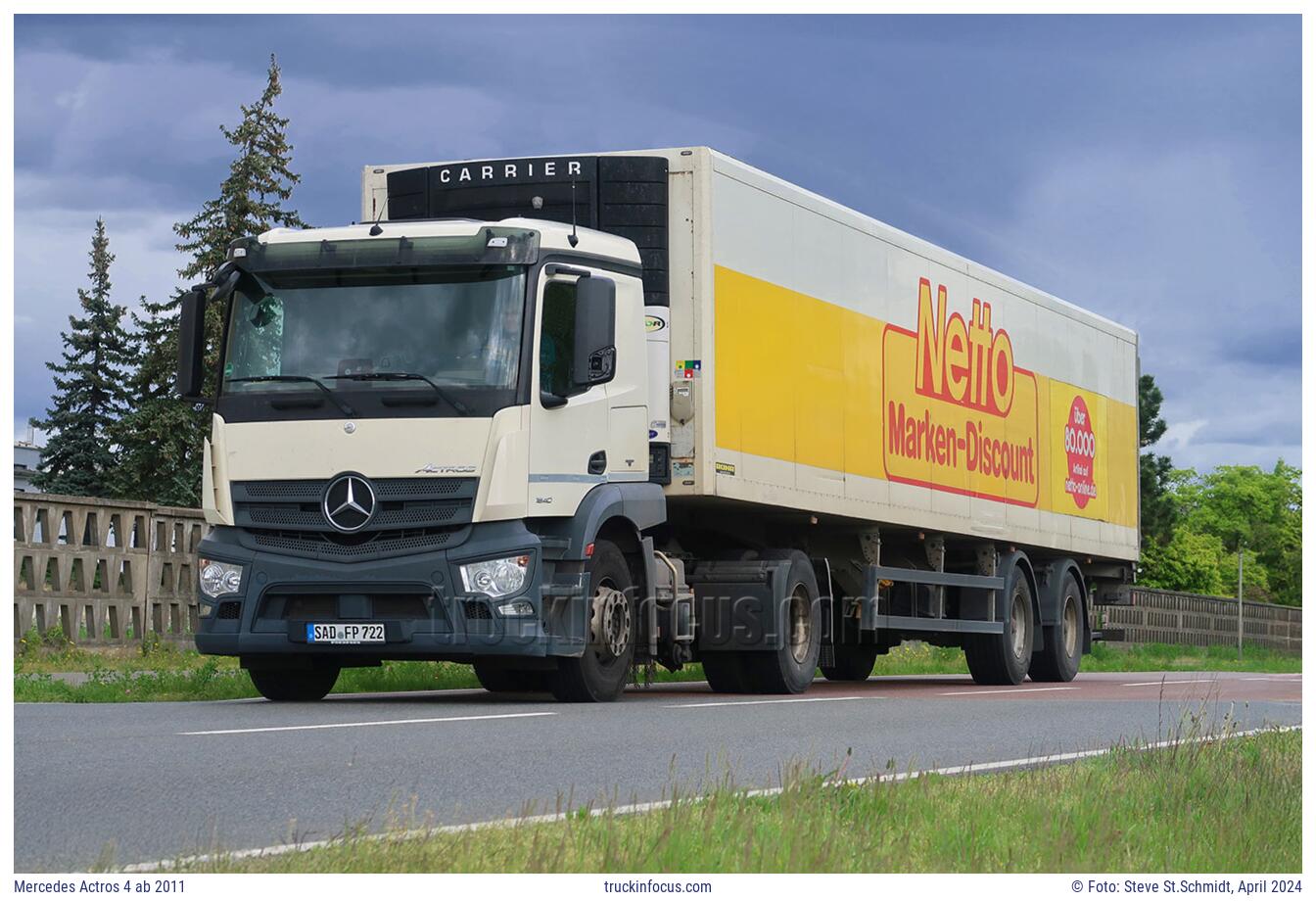 Mercedes Actros 4 ab 2011 Foto April 2024