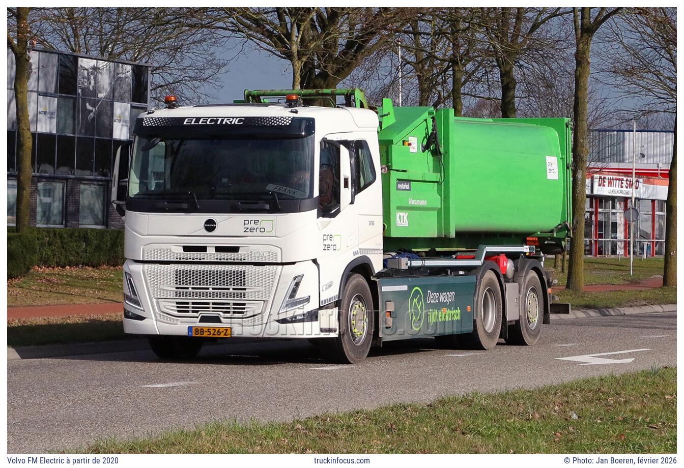 Volvo FM Electric à partir de 2020 Photo février 2026