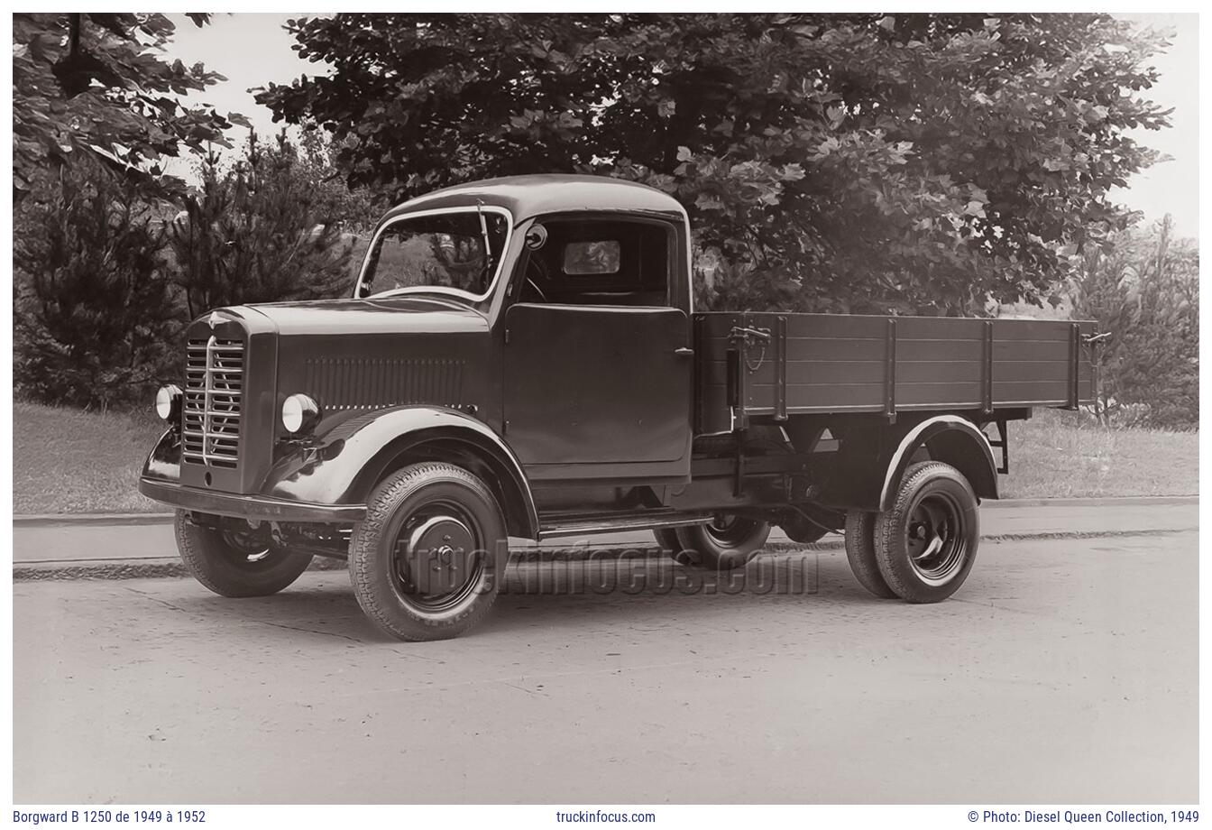 Borgward B 1250 de 1949 à 1952 Photo 1949