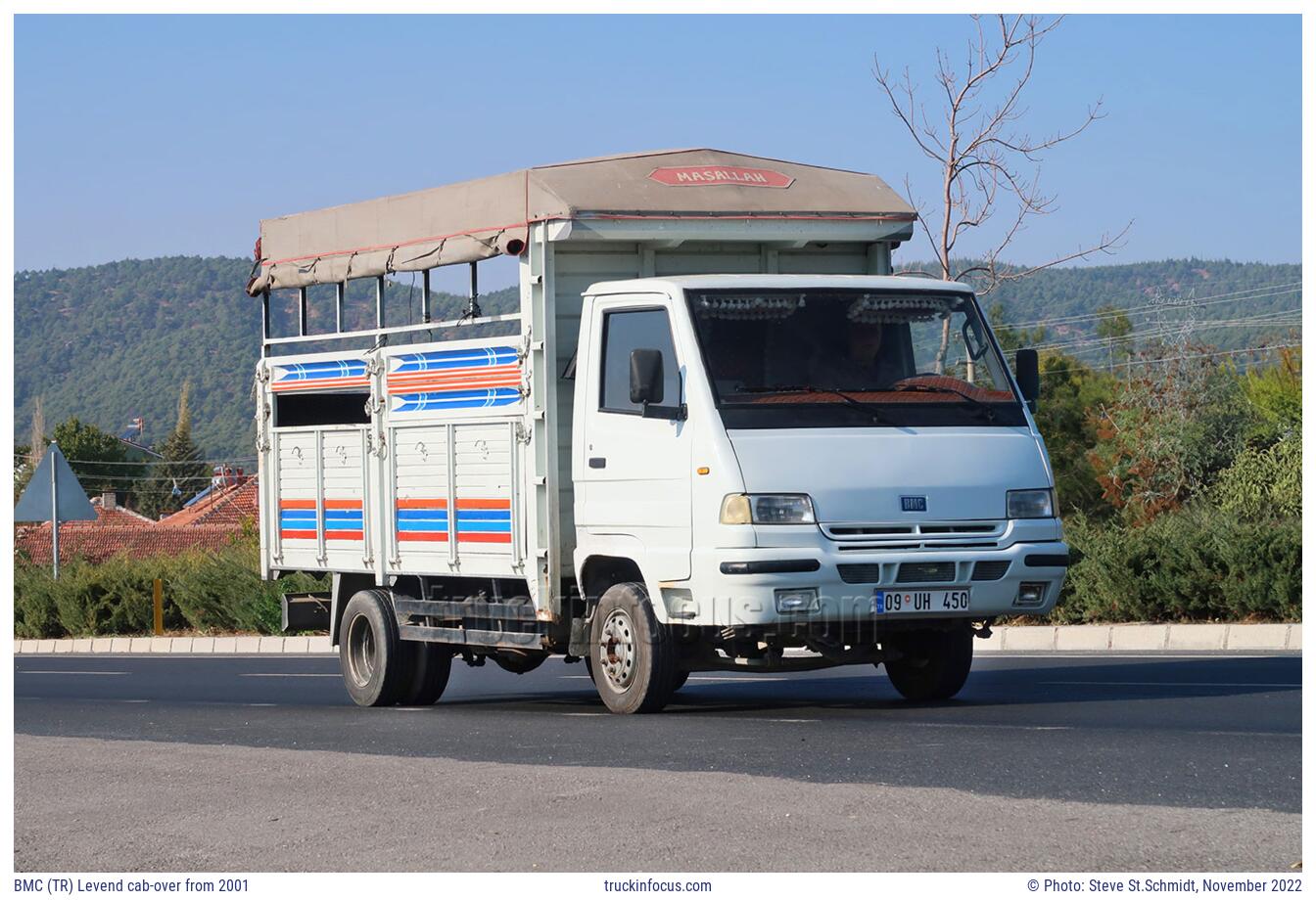 BMC (TR) Levend cab-over from 2001 Photo November 2022