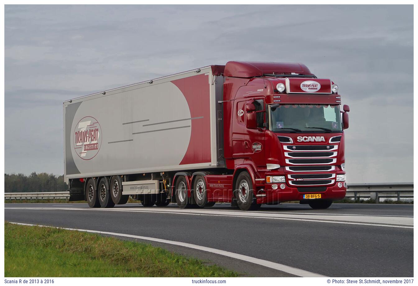 Scania R de 2013 à 2016 Photo novembre 2017