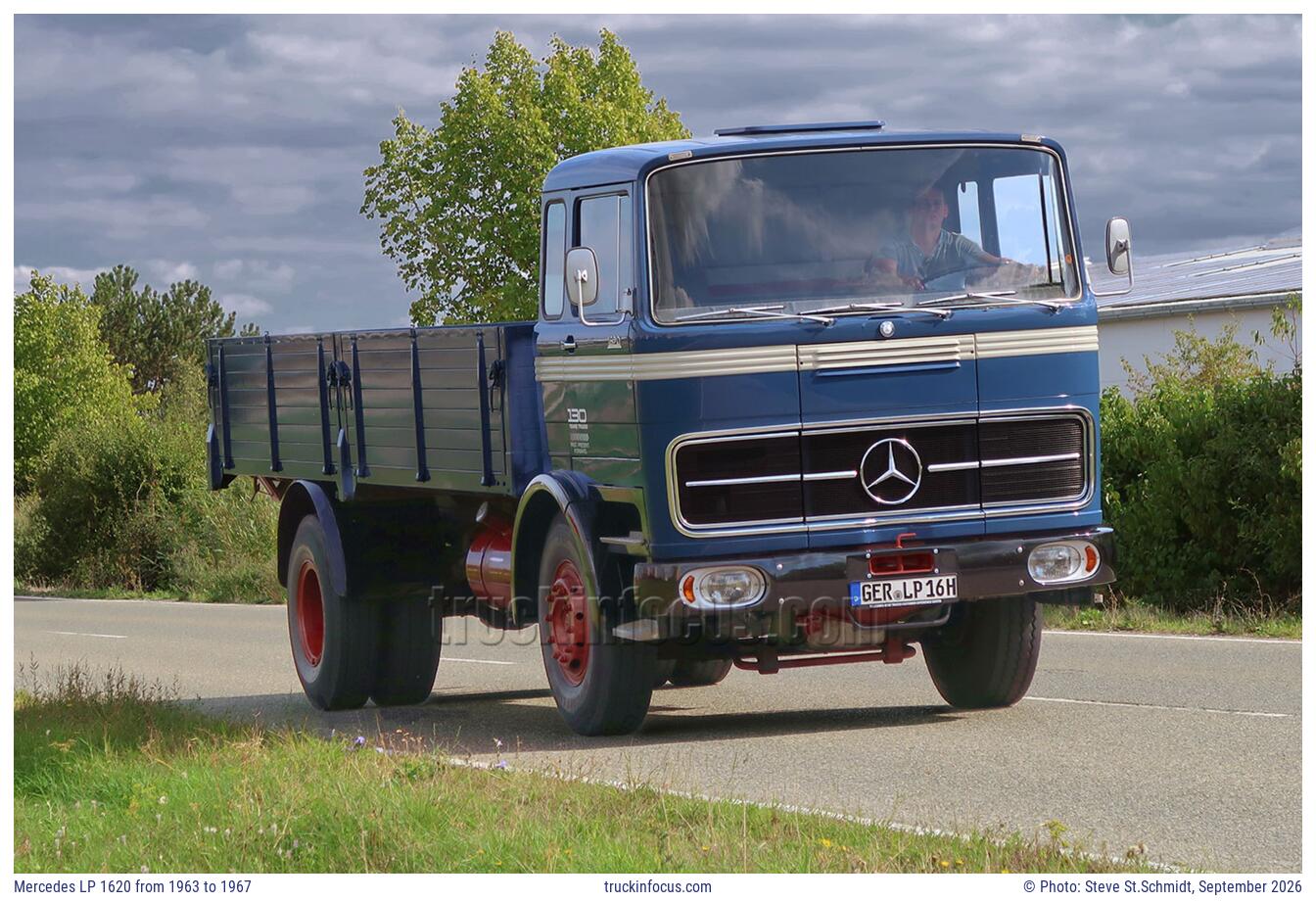 Mercedes LP 1620 from 1963 to 1967 Photo September 2026