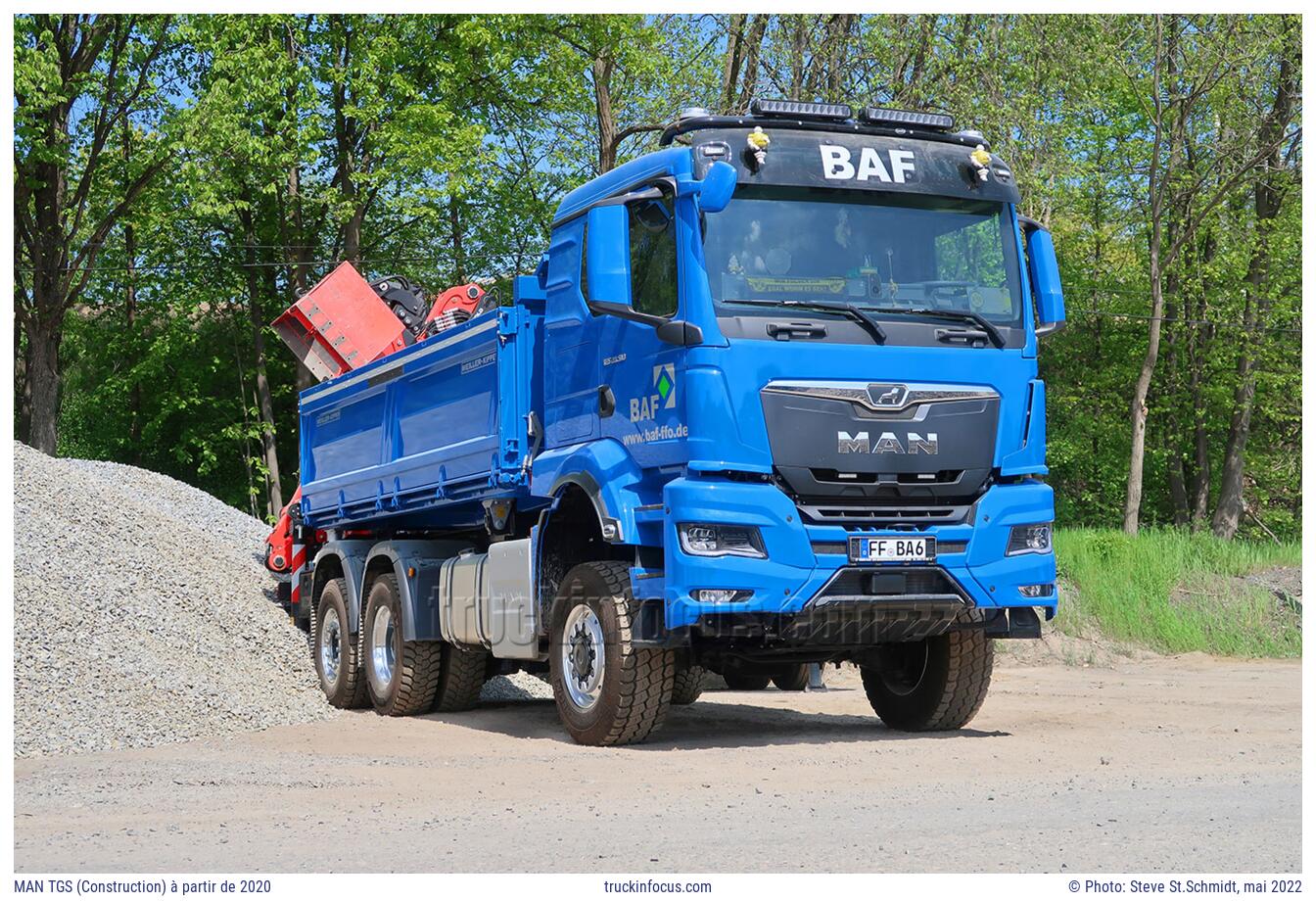 MAN TGS (Construction) à partir de 2020 Photo mai 2022