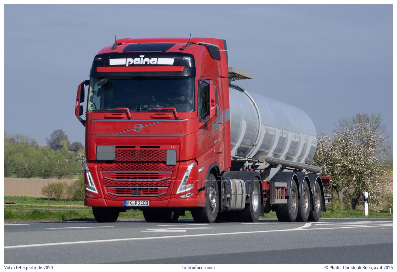 Volvo FH à partir de 2020 Photo avril 2026