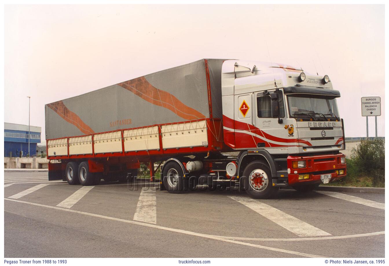 Pegaso Troner from 1988 to 1993 Photo ca. 1995