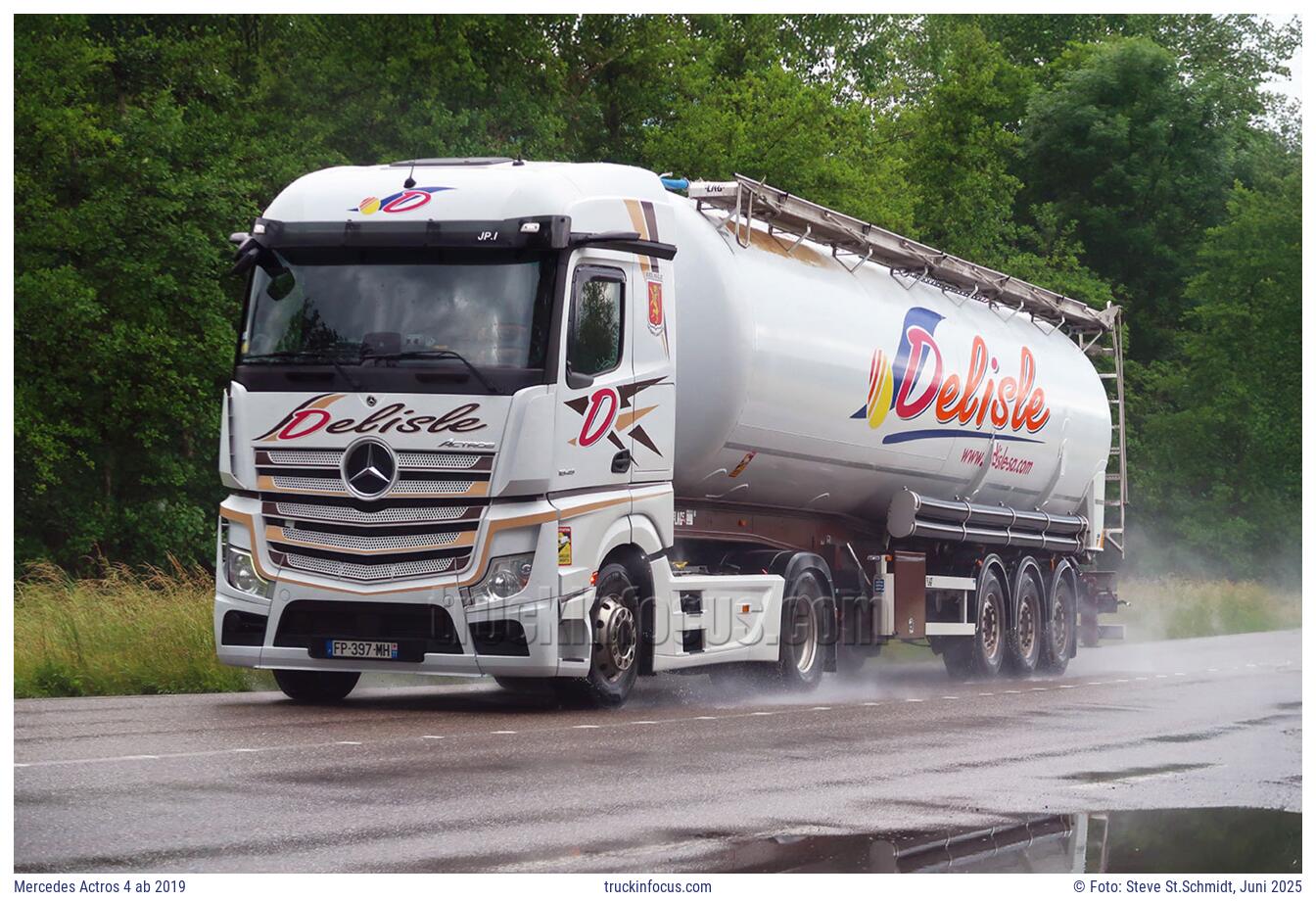 Mercedes Actros 4 ab 2019 Foto Juni 2025