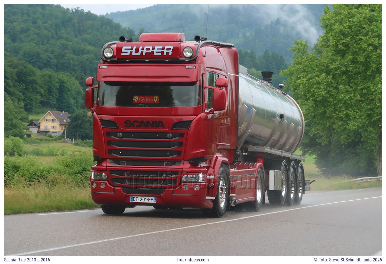 Scania R de 2013 a 2016 Foto junio 2025