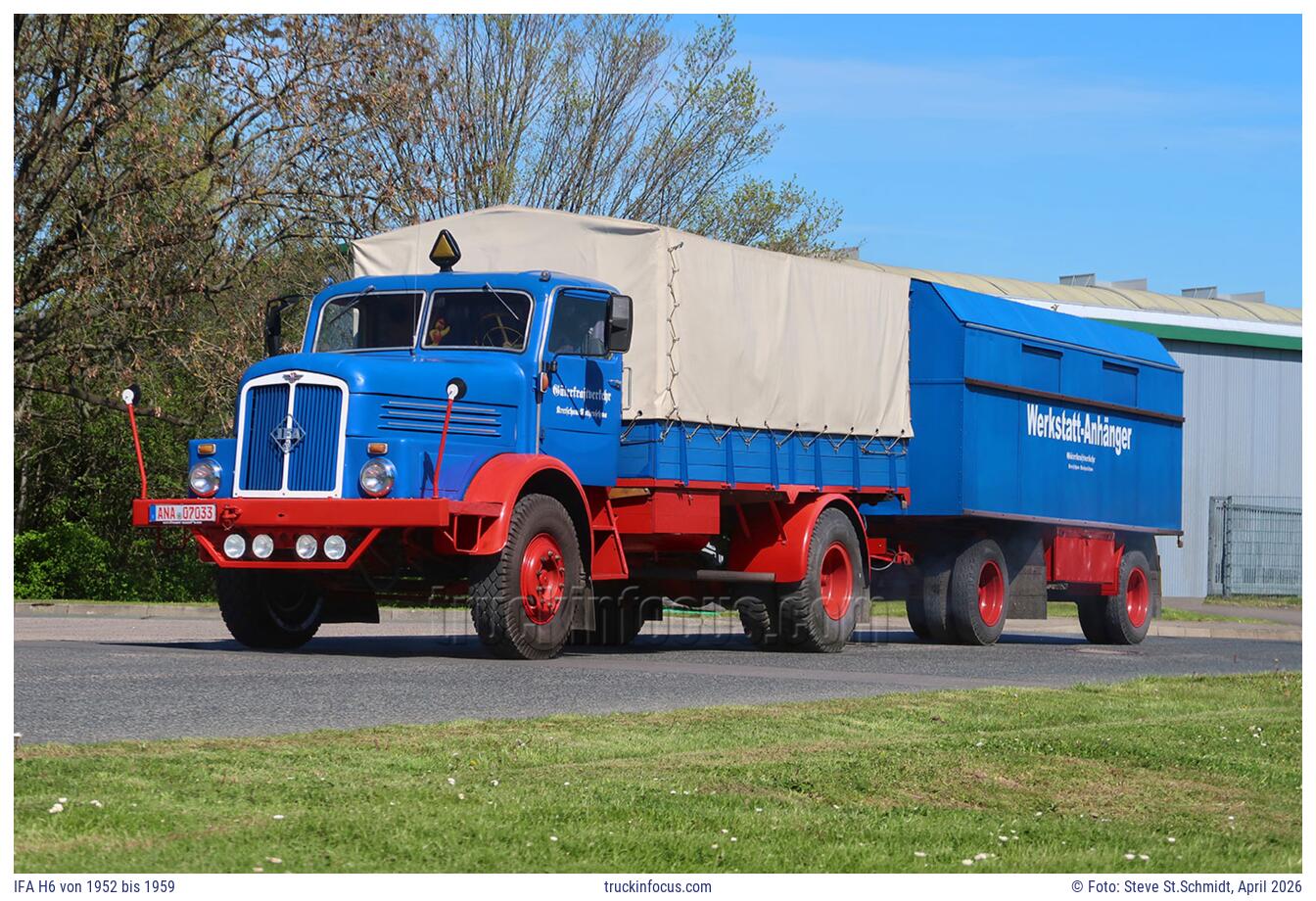 IFA H6 von 1952 bis 1959 Foto April 2026
