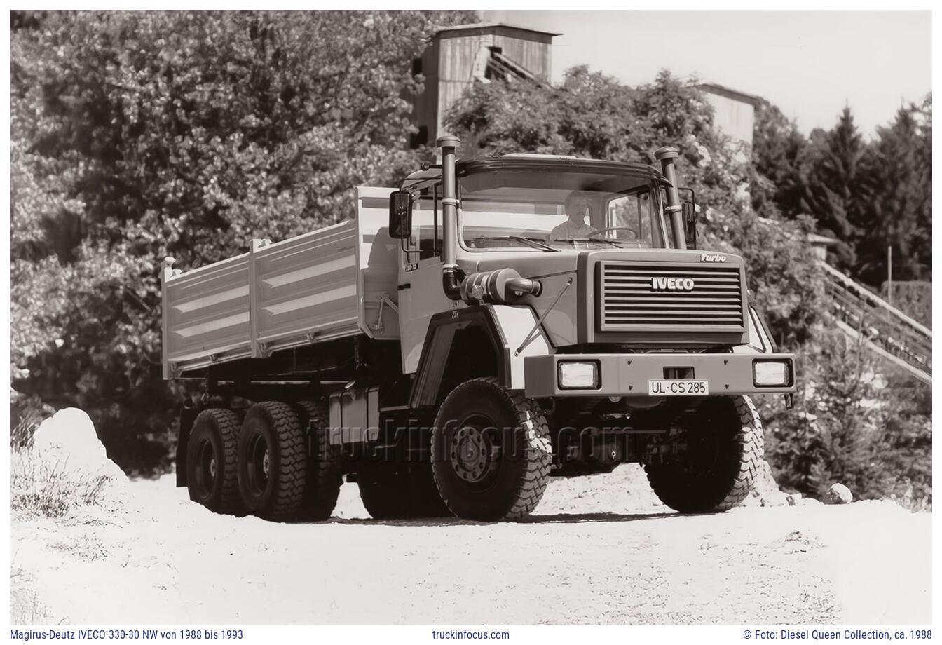 Magirus-Deutz IVECO 330-30 NW von 1988 bis 1993 Foto ca. 1988