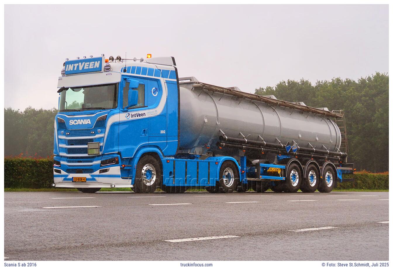 Scania S ab 2016 Foto Juli 2025