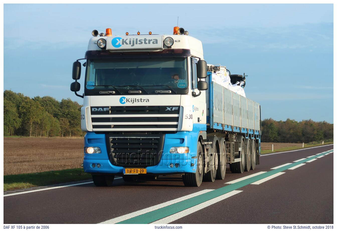 DAF XF 105 à partir de 2006 Photo octobre 2018