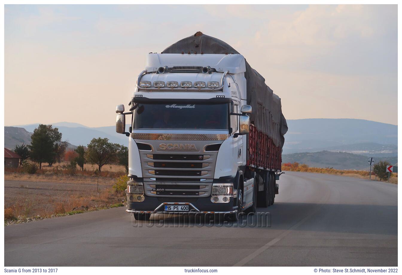 Scania G from 2013 to 2017 Photo November 2022